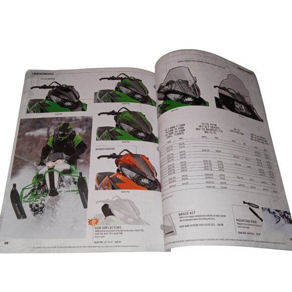 2012 Arctic Cat Snowmobile Accessories Dealer Catalog RARE - Picture 5 of 16